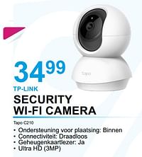 Tp-link security wi-fi camera tapo c210-TP-LINK