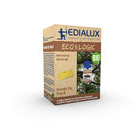 Promoties Edialux Ecologic Fly Trap lokstof insectenval - Edialux - Geldig van 08/12/2022 tot 15/02/2023 bij Brico