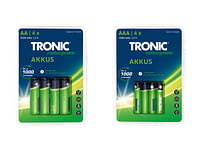 TRONIC® Oplaadbare batterijen, Ni-MH, 4 stuks-Tronic