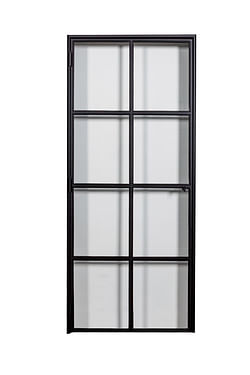 Stalen Binnendeur 8w Glass Trixi 880x2040mm Links
