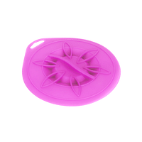 Metaltex Siliconen deksel 17 cm roze-Metaltex