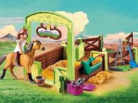 Playmobil 9478 Lucky & Spirit Met Paardenbox-Playmobil