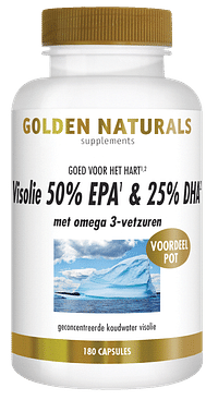 Golden Naturals Visolie 50% EPA & 25% DHA Capsules-Naturals