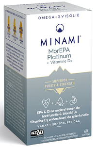 Minami MorEPA Platinum Met D3 Softgels 60st-Minami Nutrition