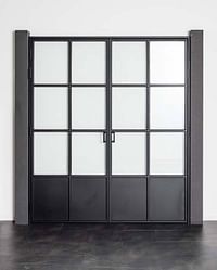 Stalen Binnendeur 2x 6w Glass Trixi 1760x2040 Mm Links-Zelfbouwmarkt