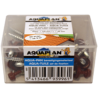Aquaplan Aqua-pan Schroeven 40 stuks rood-Aquaplan