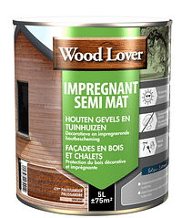Wood Lover impregneerbeits 629 Palissander 5l-Woodlover