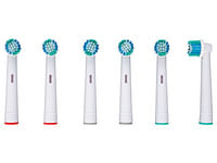 nevadent Opzetborstels voor elektrische tandenborstel, set van 6-NEVADENT