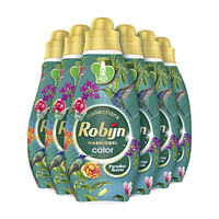 2+2 gratis: 6x Robijn Klein&Krachtig Wasmiddel Color Paradise Secret 665 ml-Robijn