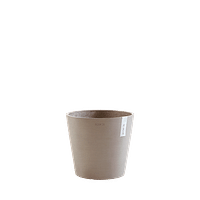 ECOPOTS pot Amsterdam rond taupe 30cm-No Name 