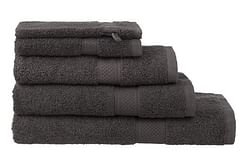 HEMA Handdoeken - Zware Kwaliteit Donkergrijs (donkergrijs)