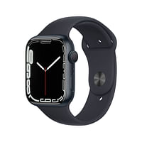 Apple Watch Series 7 45mm - Aluminium Midnight - Sportband Midnight-Apple