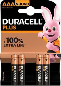 Duracell Plus Power Batterij Type AAA - 4-pak-Duracell