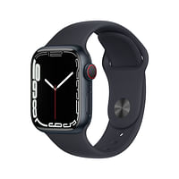Apple Watch Series 7 41mm Cellular - Aluminium Midnight - Sportband Midnight-Apple