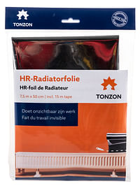 Tonzon HR-radiatorfolie 7,5x0,5 m-Tonzon