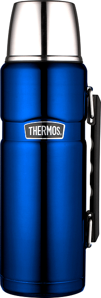 Thermos King Isoleerfles 1200 ml blauw metalic-Thermos