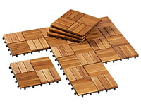 LIVARNO home Set van 10 houttegels-Livarno