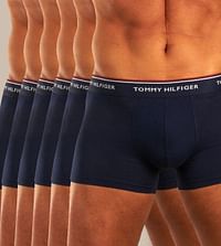 Tommy Hilfiger Short 6 Pack Europe Stretch Trunk H 1U87903842-409 Dark Blue-Tommy Hilfiger