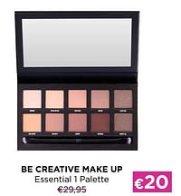 Be creative make up essential 1 palette-BE Creative Make Up