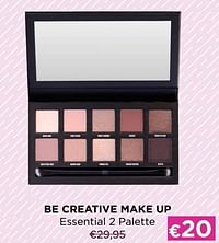 Be creative make up essential 2 palette-BE Creative Make Up