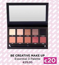 Be creative make up essential 3 palette-BE Creative Make Up