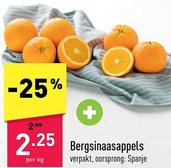 Promoties Bergsinaasappels - Huismerk - Aldi - Geldig van 09/01/2023 tot 14/01/2023 bij Aldi