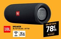 Speaker jbl flip 5 black-JBL