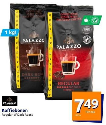 Promoties Koffiebonen - PALAZZO - Geldig van 04/01/2023 tot 10/01/2023 bij Action
