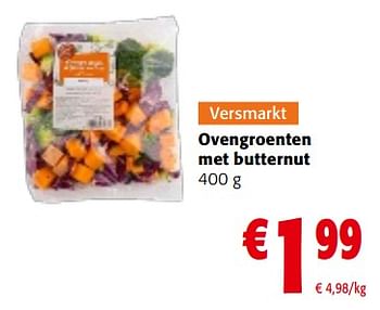 Promoties Ovengroenten met butternut - Huismerk - Colruyt - Geldig van 02/01/2023 tot 10/01/2023 bij Colruyt