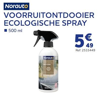 Promoties Voorruitontdooier ecologische spray - Norauto - Geldig van 04/01/2023 tot 07/03/2023 bij Auto 5