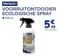 Voorruitontdooier ecologische spray-Norauto