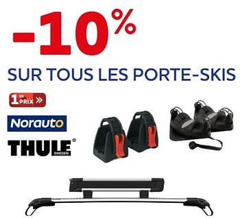 Promotions -10% sur tous les porte-skis - Produit maison - Auto 5  - Valide de 04/01/2023 à 08/03/2023 chez Auto 5