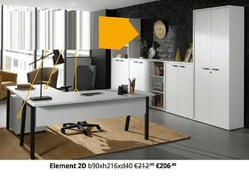 Promoties Element 2d - Huismerk - Ygo - Geldig van 05/01/2023 tot 31/01/2023 bij Ygo
