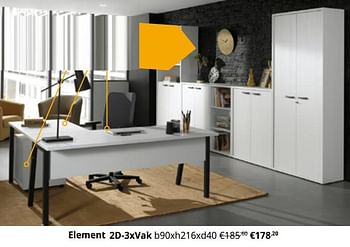 Promoties Element 2d-3xvak - Huismerk - Ygo - Geldig van 05/01/2023 tot 31/01/2023 bij Ygo