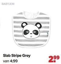 Babyjem slab stripe grey-BabyJem