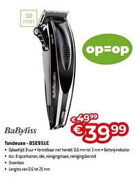 Babyliss tondeuse - bse951e-Babyliss