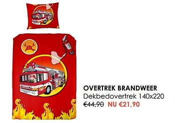 Promoties Overtrek brandweer - Huismerk - Krea - Colifac - Geldig van 03/01/2023 tot 31/01/2023 bij Krea-Colifac