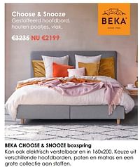 Beka choose + snooze boxspring-Beka