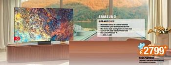 Promoties Samsung qled 4k-tv sqqe75qn93b - Samsung - Geldig van 03/01/2023 tot 31/01/2023 bij Expert