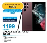 Samsung galaxy s22 ultra 5g 128gb-Samsung