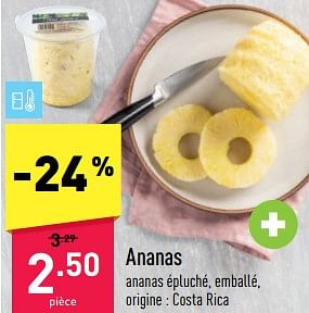 Promotions Ananas - Produit maison - Aldi - Valide de 16/01/2023 à 21/01/2023 chez Aldi