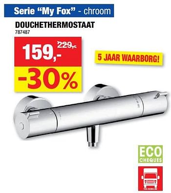 Promoties Douchethermostaat - Hansgrohe - Geldig van 11/01/2023 tot 22/01/2023 bij Hubo