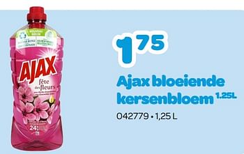 Promoties Ajax bloeiende kersenbloem - Ajax - Geldig van 09/01/2023 tot 19/02/2023 bij Happyland