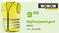 Big fun jacket geel-Wowow