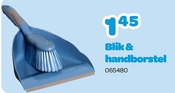 Promoties Blik + handborstel - Huismerk - Happyland - Geldig van 09/01/2023 tot 19/02/2023 bij Happyland