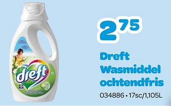 Promoties Dreft wasmiddel ochtendfris - Dreft - Geldig van 09/01/2023 tot 19/02/2023 bij Happyland