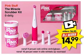 The Pink Stuff - Miracle Scrubber Kit 