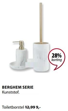 Promoties Berghem toiletborstel - Huismerk - Jysk - Geldig van 09/01/2023 tot 31/01/2023 bij Jysk