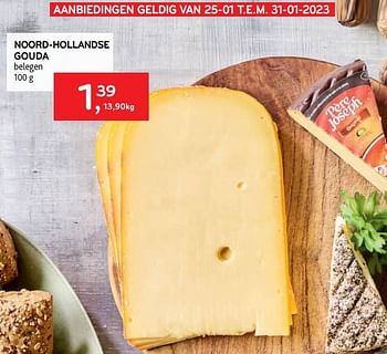 Promoties Noord-hollandse gouda - Huismerk - Alvo - Geldig van 25/01/2023 tot 07/02/2023 bij Alvo