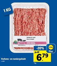 Varkens- en rundergehakt-Huismerk - Lidl